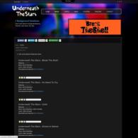 Студия веб дизайна BorisWEB Developer - Разработка web дизайна и создание сайта для музыкальной группы Под Звездами | Underneath The Stars